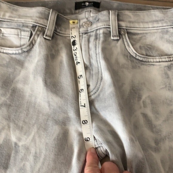 7 For All Mankind Marble Jeans Gray Size 29 - Picture 11 of 12